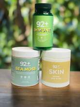 Load image into Gallery viewer, Experience holistic wellness with the 92+ Ultimate Sea Moss Bundle for mind, body, and skin health. This all-in-one set boosts energy, immunity, and radiance.
