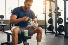 Load image into Gallery viewer, Container of 92+ Sea Moss Powder, a vegan, non-GMO, gluten-free supplement with 92 essential vitamins and minerals for immune and overall health.
